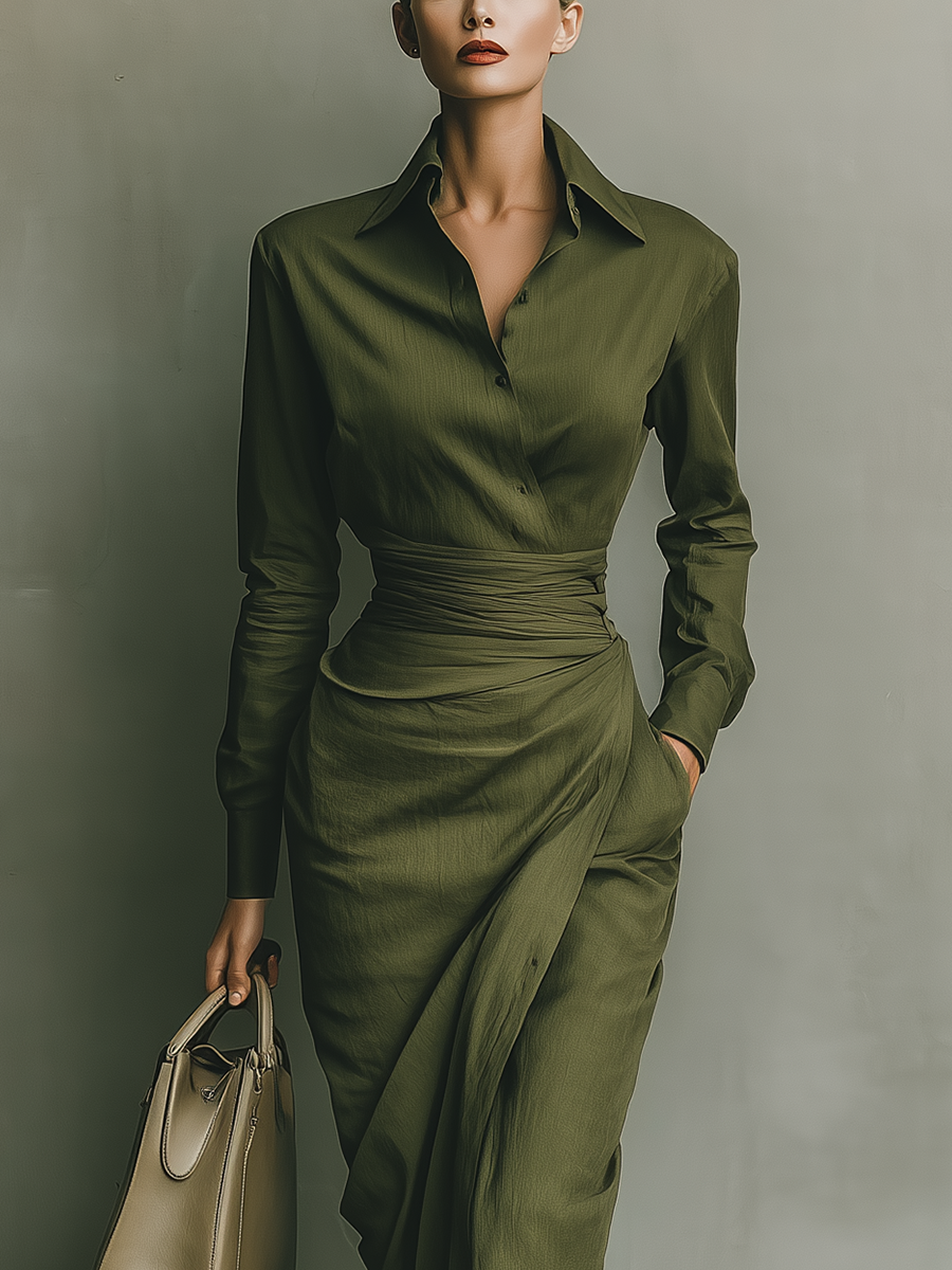 Audrey | Sculpted Wrap Dress