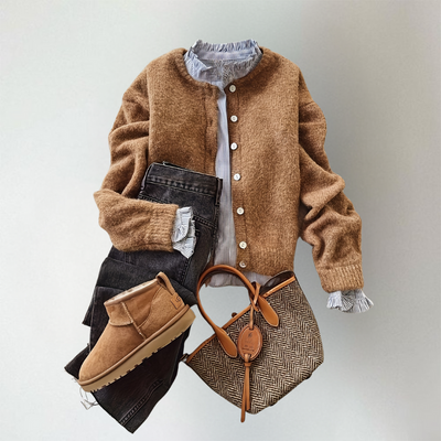 Mabel | Button Knit Cardigan