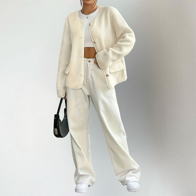 Izabella | Elegant Fleece Jacket