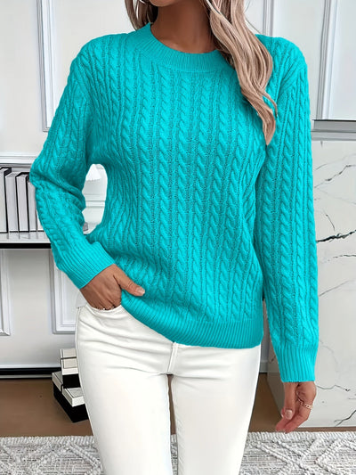 Abigail | Classic Cable Knit Sweater