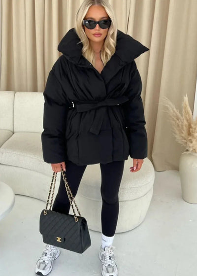 Agnes | Belted Winter Puffer
