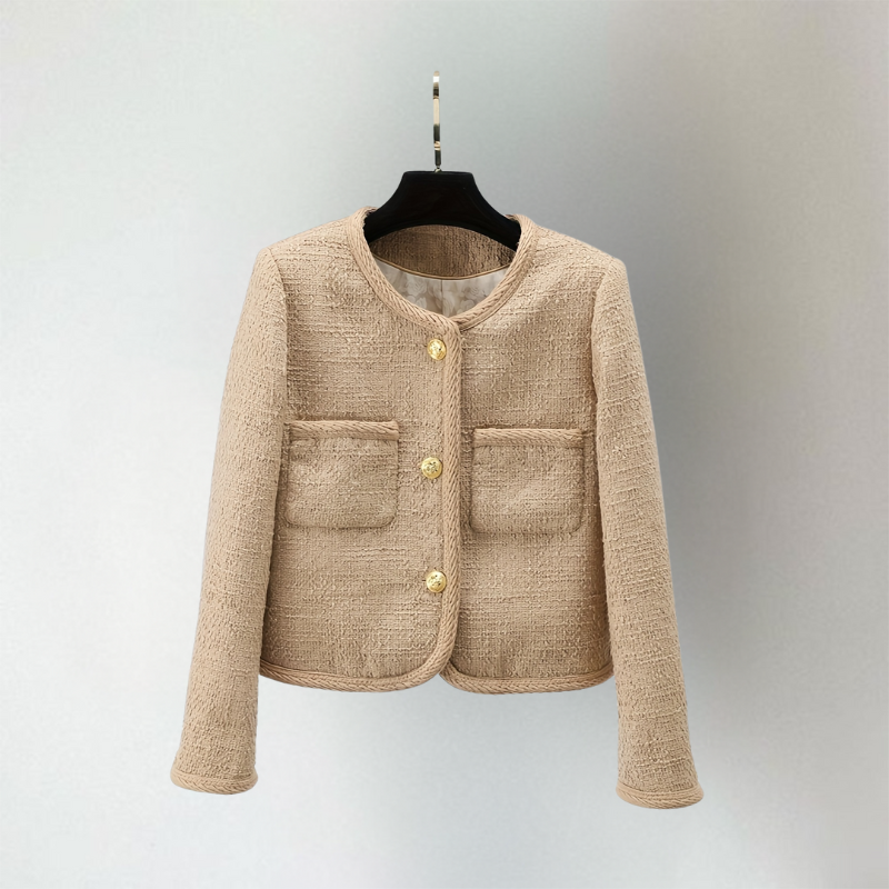 Matilda | Tweed Button Jacket