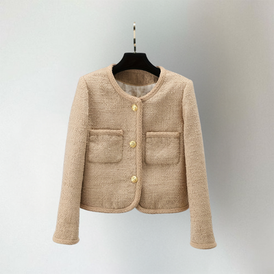 Matilda | Tweed Button Jacket