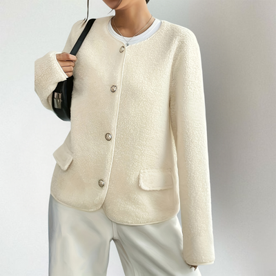 Izabella | Elegant Fleece Jacket