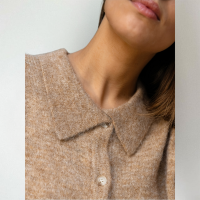 Helena | Classic Collar Cardigan