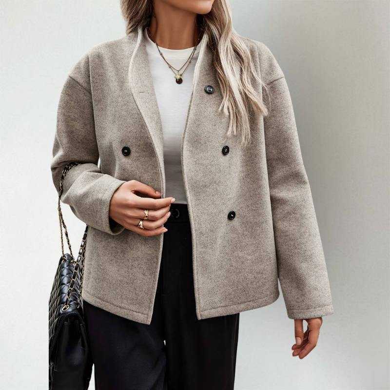 Samantha | Double-Breasted Wool Jacket