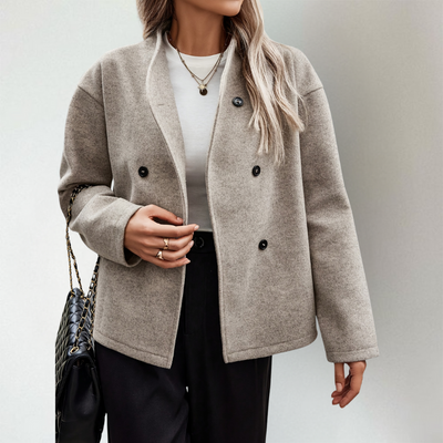 Samantha | Double-Breasted Wool Jacket
