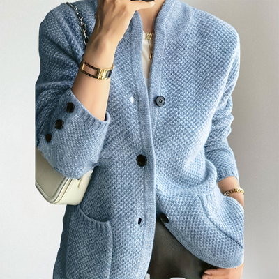 Cassandra | Textured Knit Cardigan
