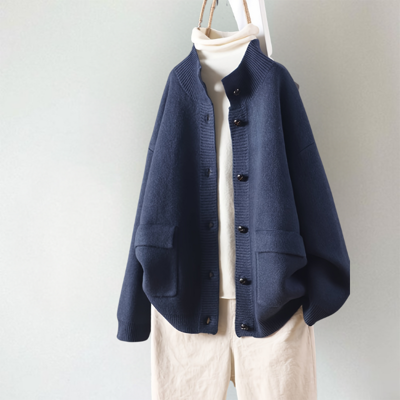 Danielle | Cozy Button Jacket