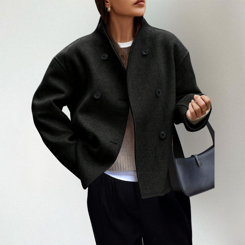 Samantha | Double-Breasted Wool Jacket