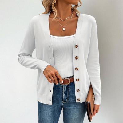 Addison | Classic Button Cardigan