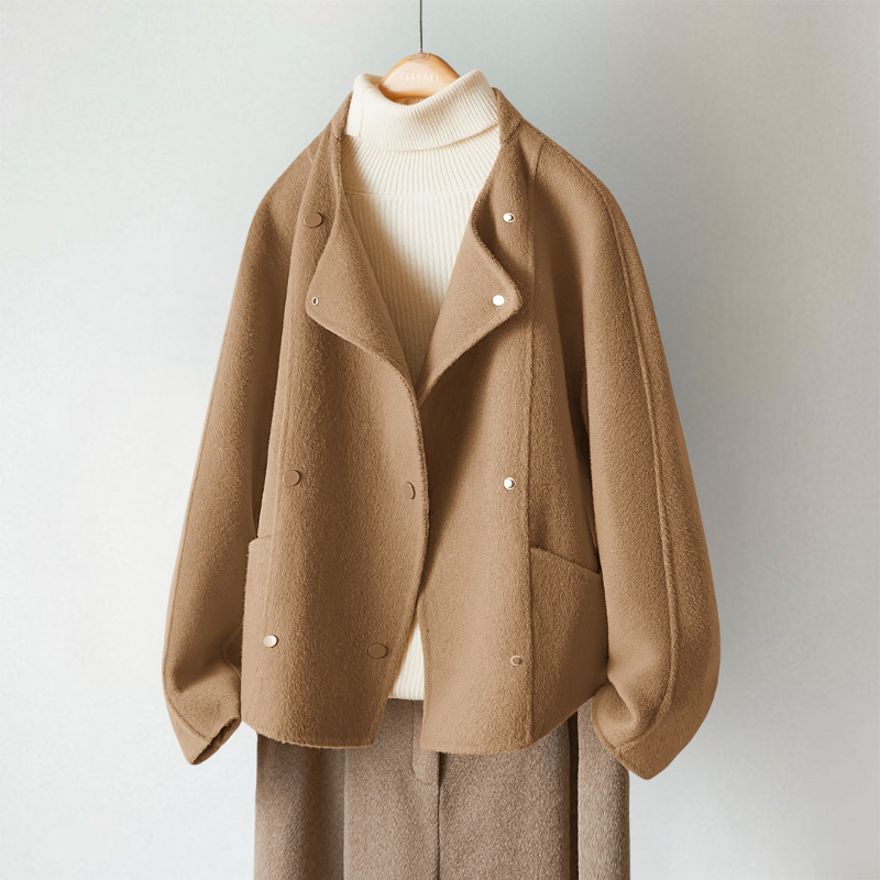 Lucia | Relaxed Wool Coat