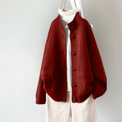 Danielle | Cozy Button Jacket