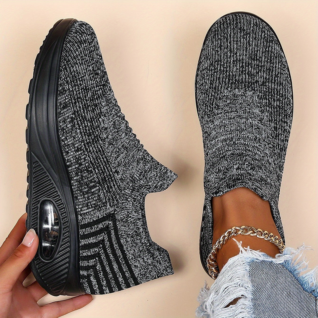 Tiffany | Lightweight Slip-On Sneakers
