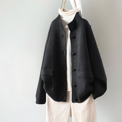 Danielle | Cozy Button Jacket