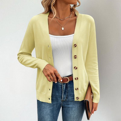 Addison | Classic Button Cardigan
