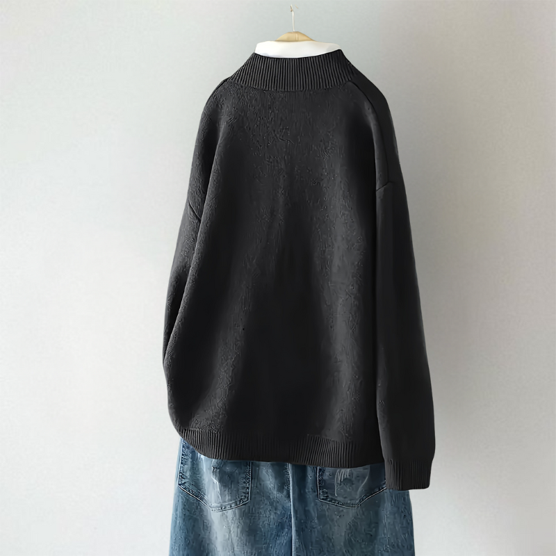 Danielle | Cozy Button Jacket