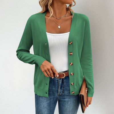 Addison | Classic Button Cardigan
