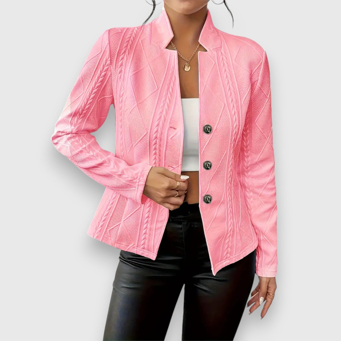 Holly | Textured Blazer