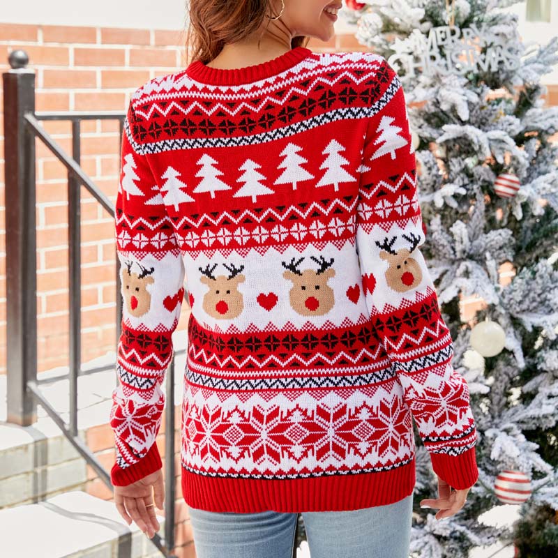 Hanna | Reindeer Joy Sweater