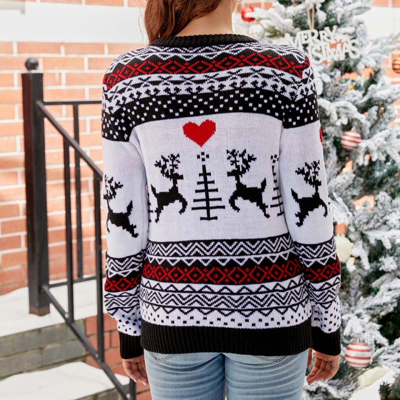 Hanna | Reindeer Joy Sweater