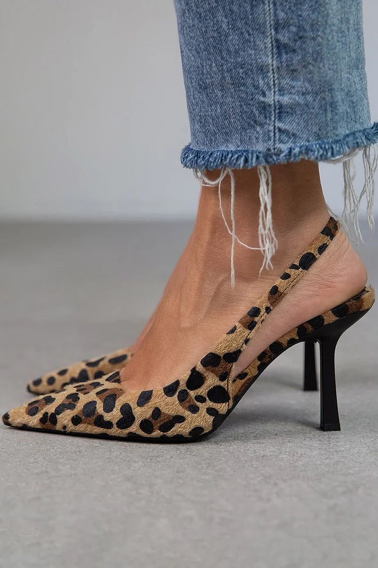 Celina | Leopard Muse Heels