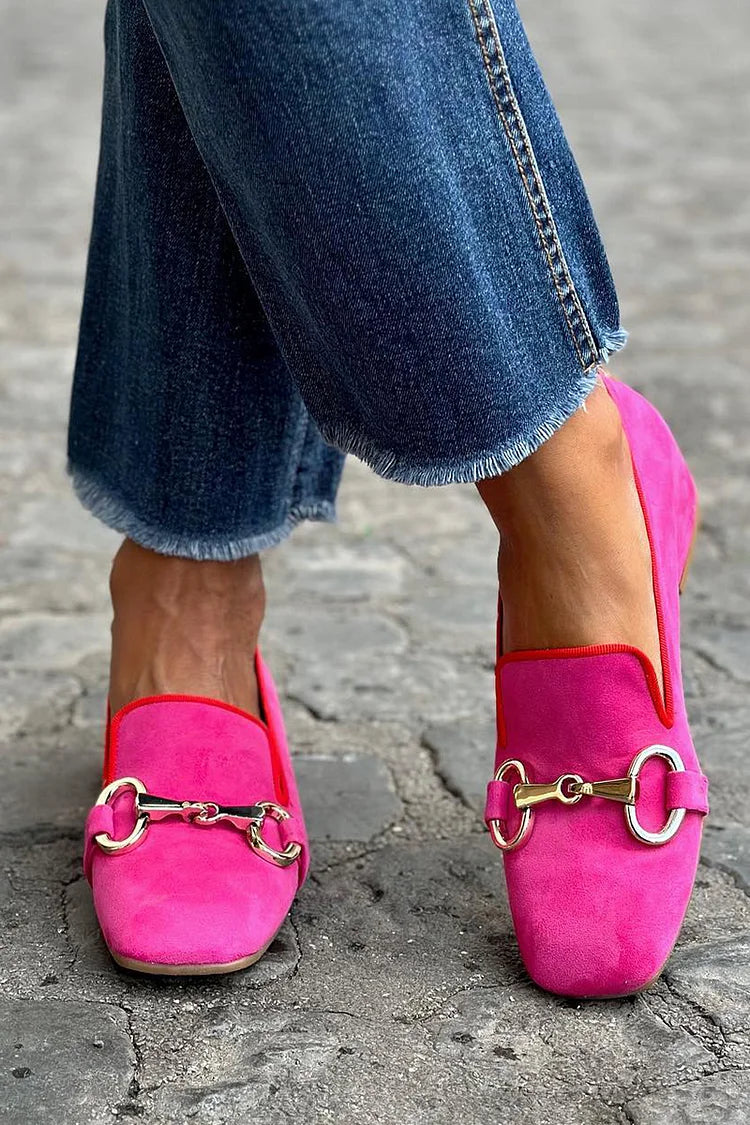 Jade | Bold Suede Loafers