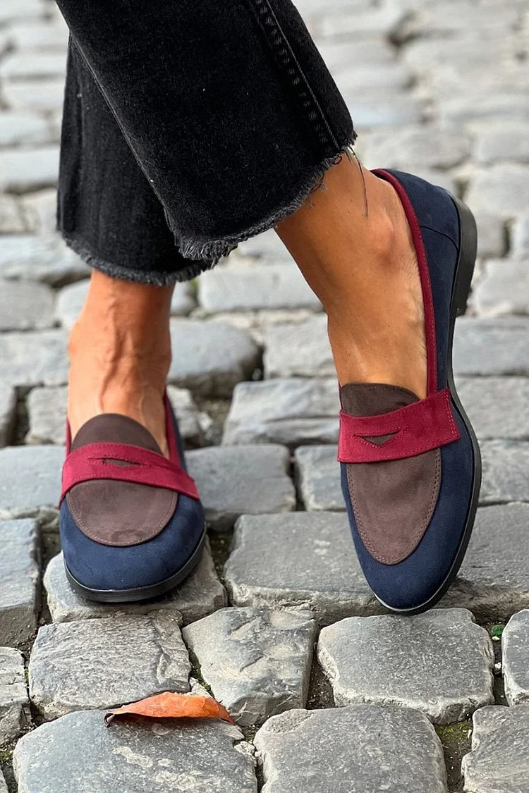 Paula | Colorblock Loafers