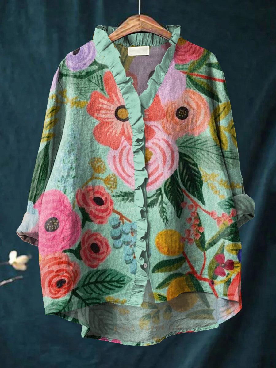Lauren | Elegant Bloom Blouse