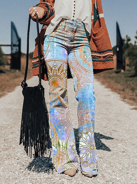 Kenzie | Mandala Art Pants