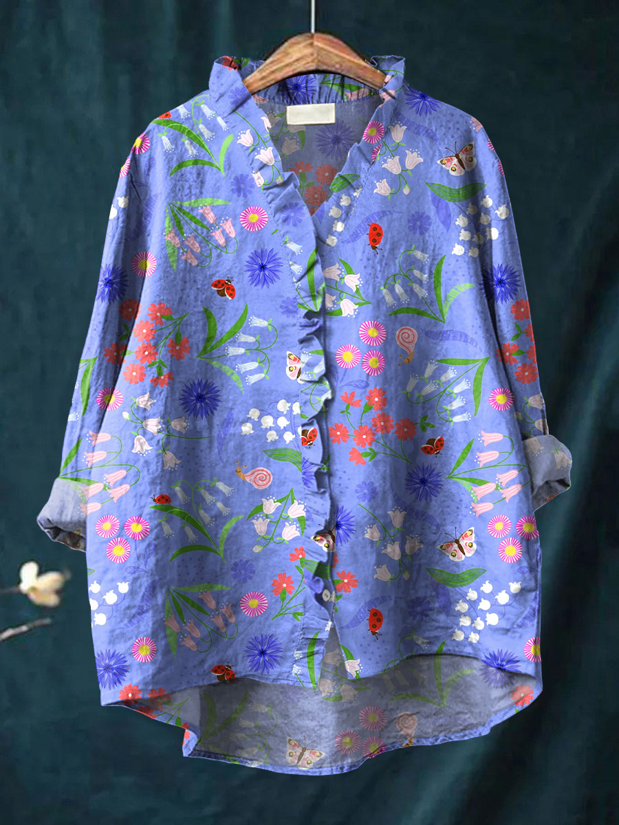 Xiomara | Elegant Bloom Blouse