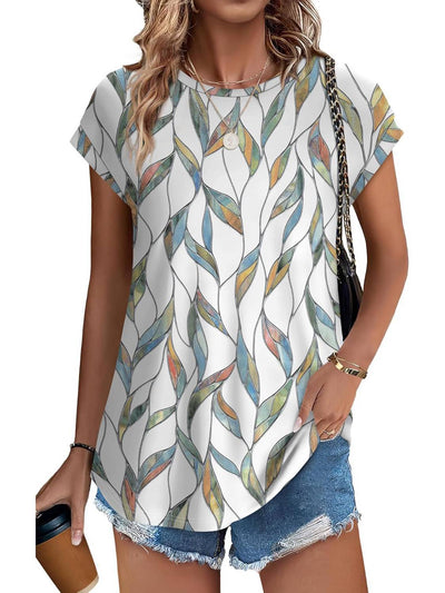Kira | Printed Summer Blouse