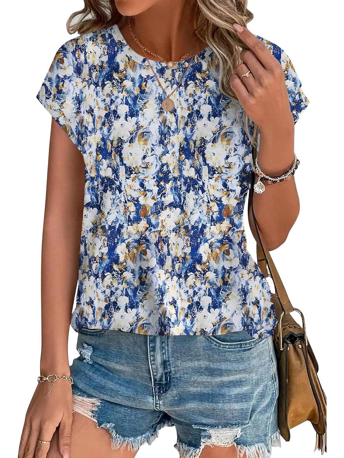 Kira | Printed Summer Blouse