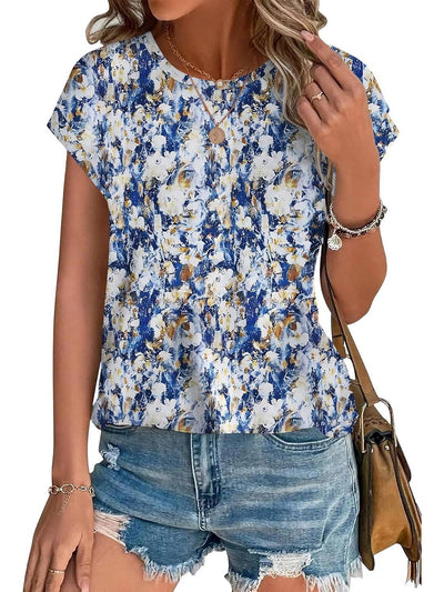 Kira | Printed Summer Blouse