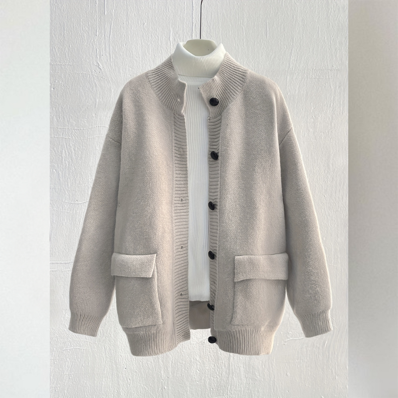 Danielle | Cozy Button Jacket
