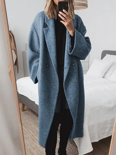 Louise | Minimalist Wool Coat
