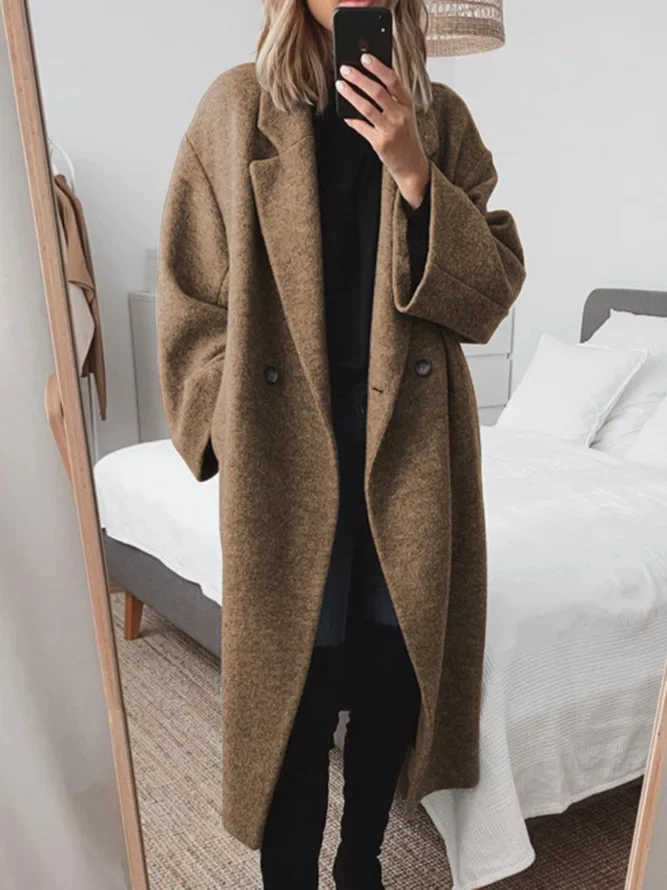 Louise | Minimalist Wool Coat