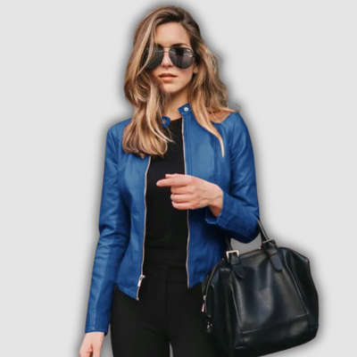 Regina | Classic Leather Jacket