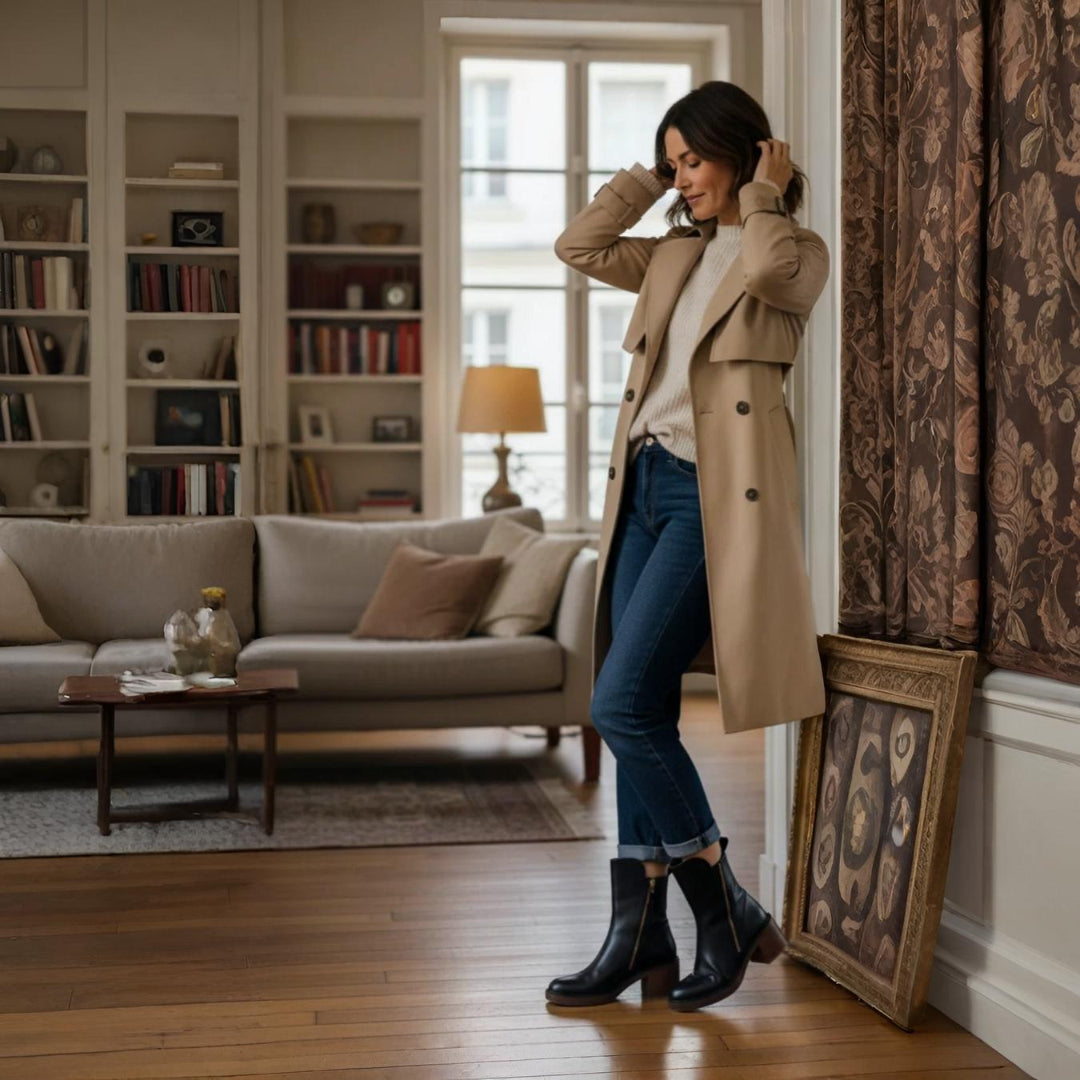 Amara | Classic Zip-Up Boots