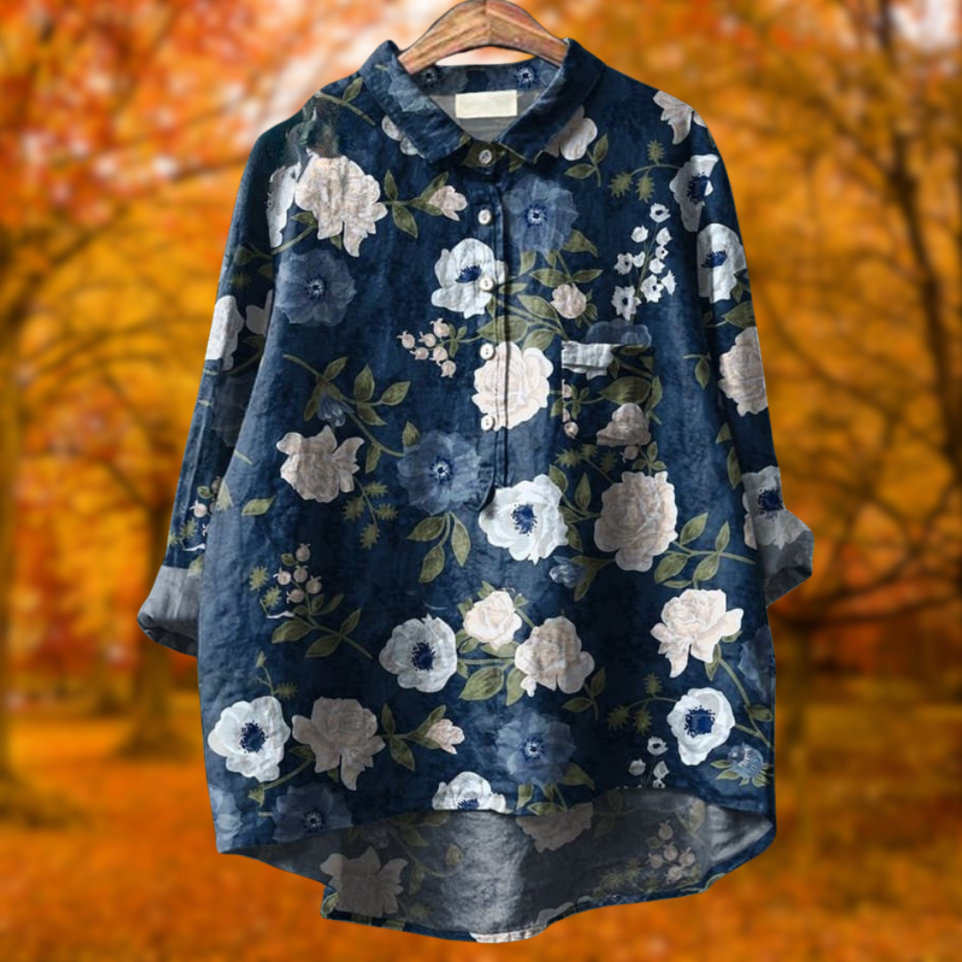 Charlotte | Elegant Floral Shirt
