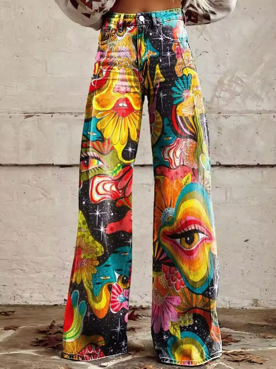 Maddison | Cosmic Psychedelic Pants