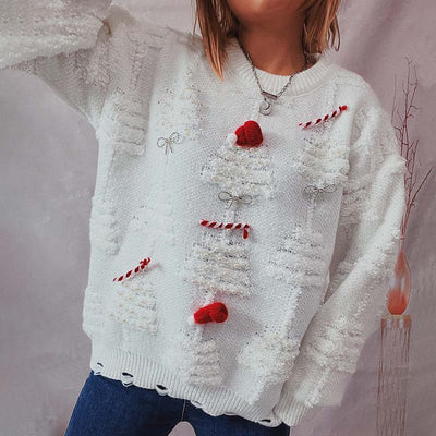 Mira | Festive Pom Sweater