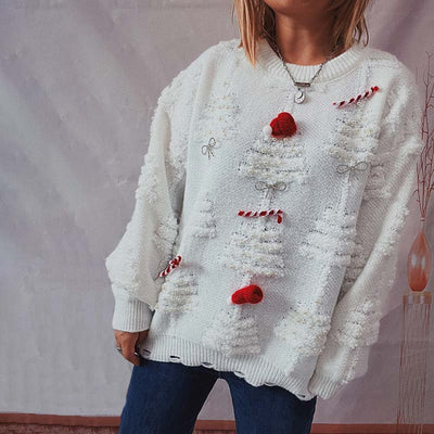 Mira | Festive Pom Sweater