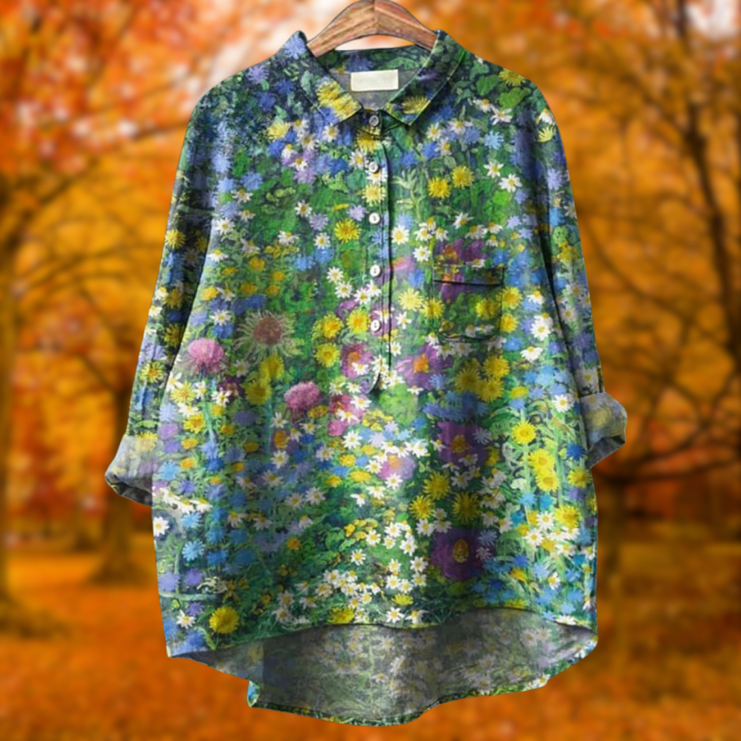 Grace | Garden Blooms Shirt