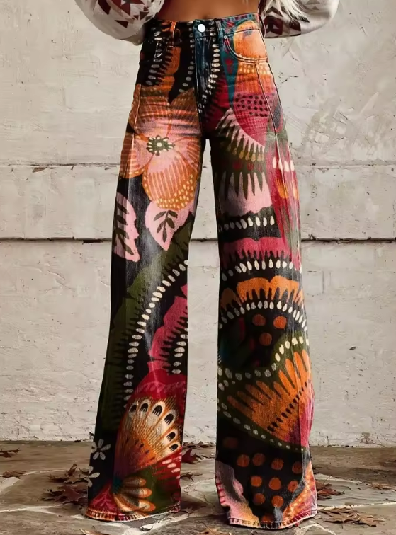 Margaret | Retro Bloom Pants