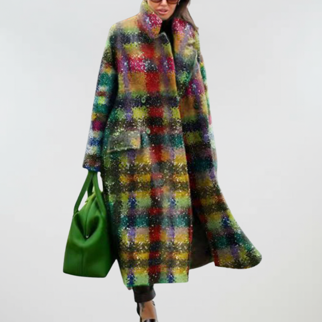 Juliette | Radiant Tartan Coat