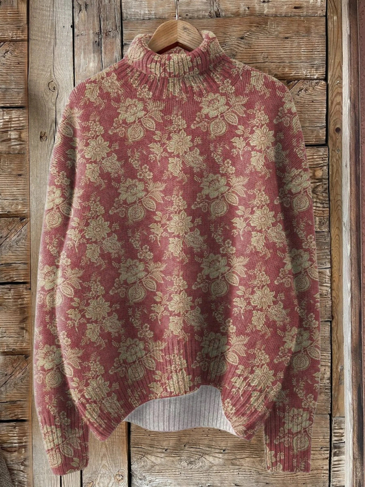 Winona | Rustic Rose Sweater