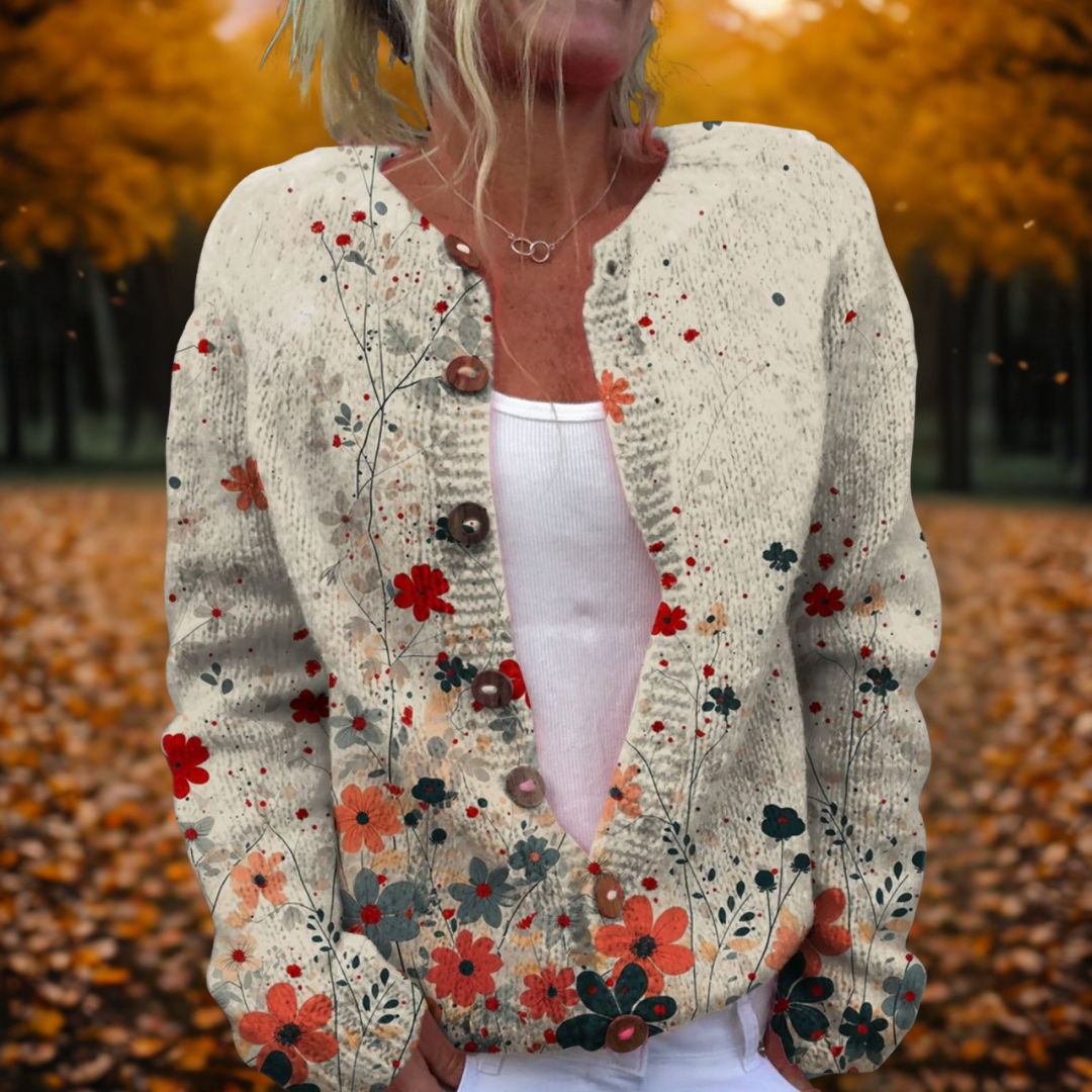 Mira | Autumn Petal Cardigan