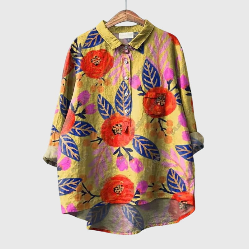 Naomi | Vibrant Art Blouse