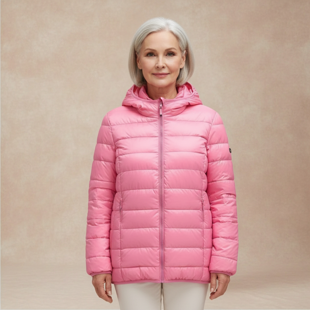 Floryn | Blush Glow Puffer Jacket
